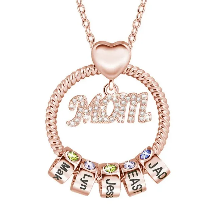 Necklaces Personalized Necklace Perfect Gift For Mom Customized Jewel