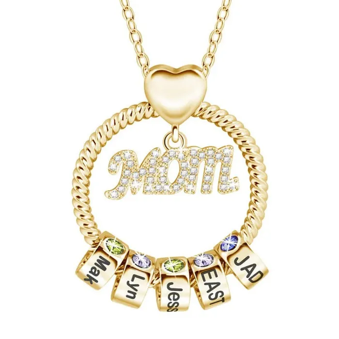 Necklaces Personalized Necklace Perfect Gift For Mom Customized Jewel