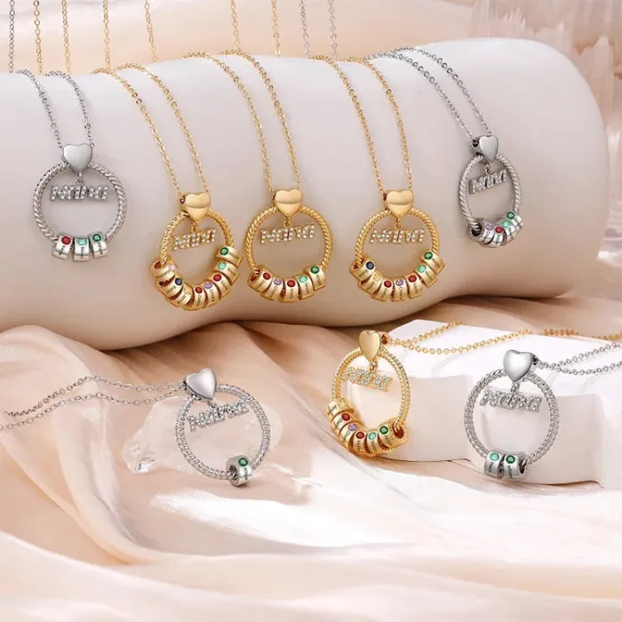 Necklaces Personalized Necklace Perfect Gift For Mom Customized Jewel
