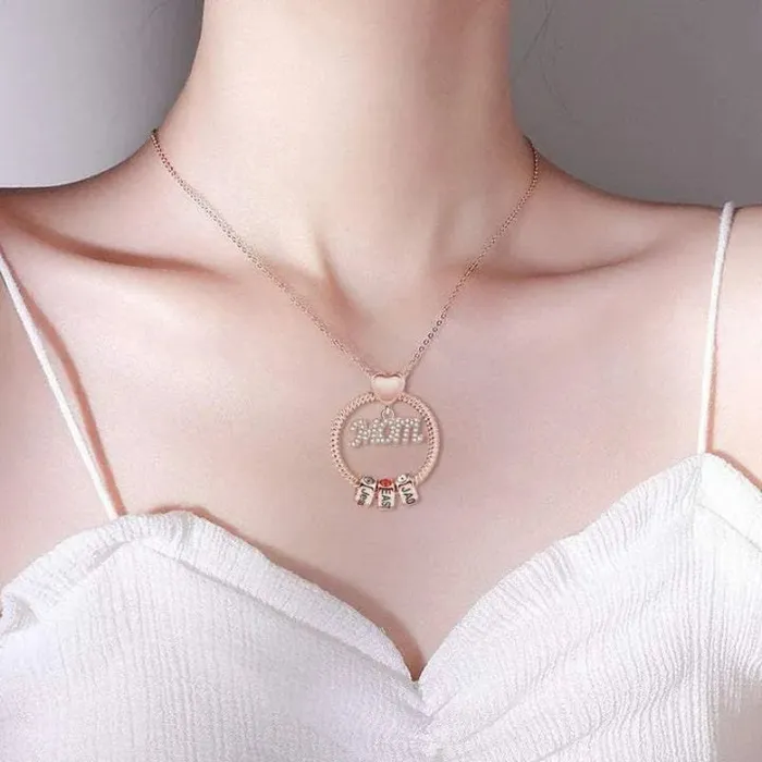 Necklaces Personalized Necklace Perfect Gift For Mom Customized Jewel