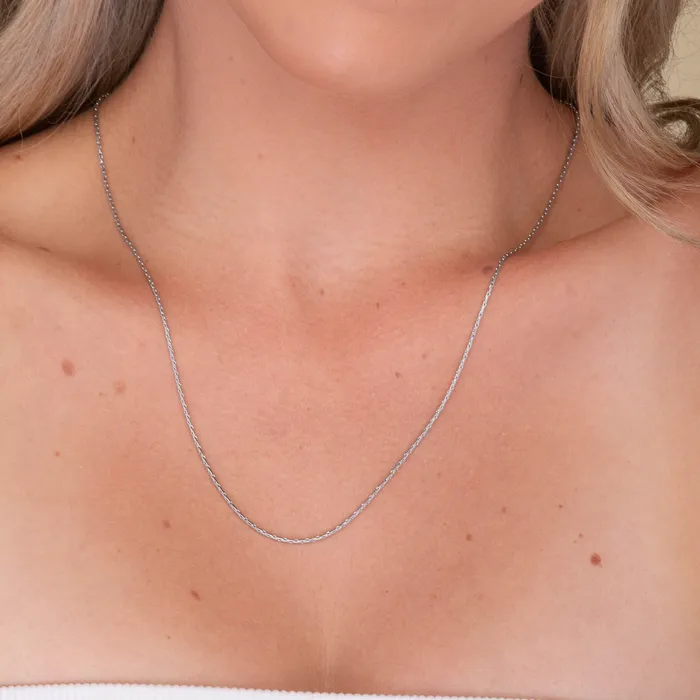 Necklaces Unisex Trace Chain Necklace Camile Stone