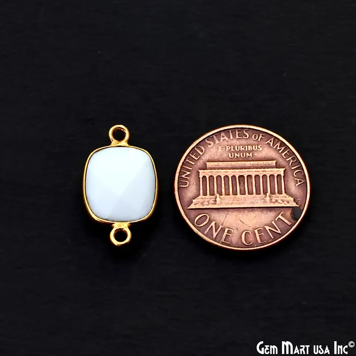 Octagon 10x12mm Double Bail Gold Bezel Gemstone Connector GemmartUSA PreStyled Sets Octagon 10x12mm Double Bail Gold Bezel Gemstone Connector GemmartUSA PreStyled Sets