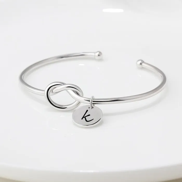 Personalized Jewel Personalized Tie Design ID Bracelets with Engraved Name 2 colors Customize Fashion Bangles for Women Necklaces