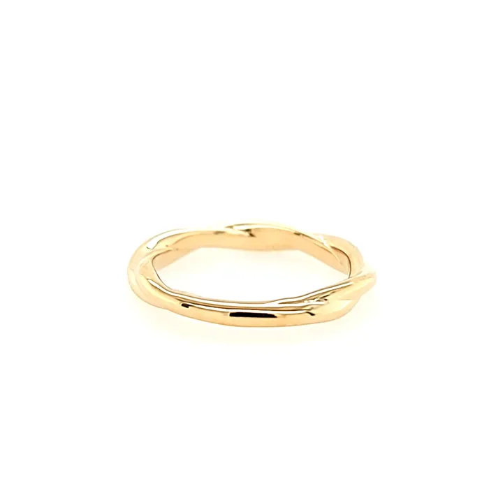 Rings 14k Yellow Gold Twist Ring I8034 PeJay