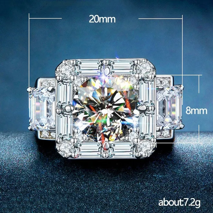 Rings Iced Out Ring Mens Iced Out Rings Womens Iced Out Ring Iced Out Rings UK Baguette Ring Mens Iced Out Pinky Ring Wedding Band Minx London