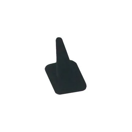 Rings JPIDisplay Black Velvet Single Ring Finger Display