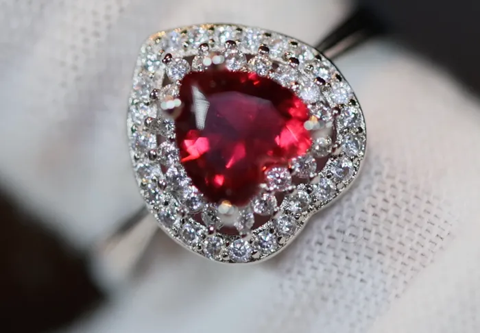 Rings Lab Diamonds London Heart Ring Red Diamond Heart Ring Heart Shape Ring Diamond Heart Ring