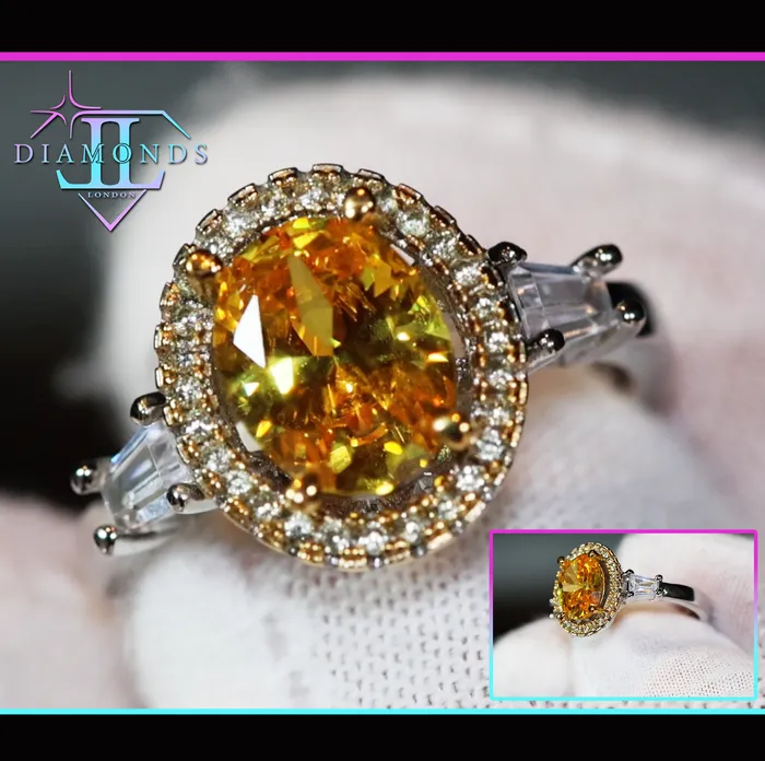 Rings Lab Diamonds London Yellow Diamond Ring Yellow Diamond Engagement Rings Womens yellow oval diamond ring Rings Lab Diamonds London Yellow Diamond Ring Yellow Diamond Engagement Rings Womens yellow oval diamond ring