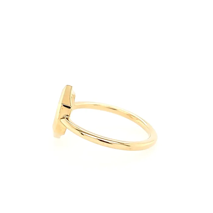 Rings Stuller 14k Yellow Gold Elongated Hexagon Ring I7368