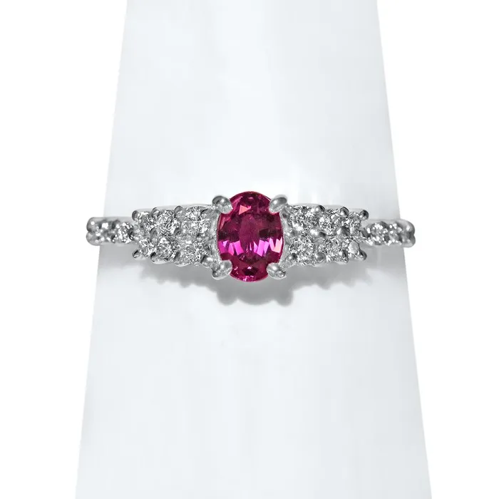 Rings Tranquility 14K White Gold Natural Alexandrite Ring Safiya Jewels