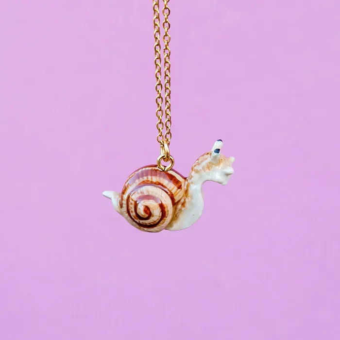 Snail Necklace Camp Hollow Necklaces Snail Necklace Camp Hollow Necklaces