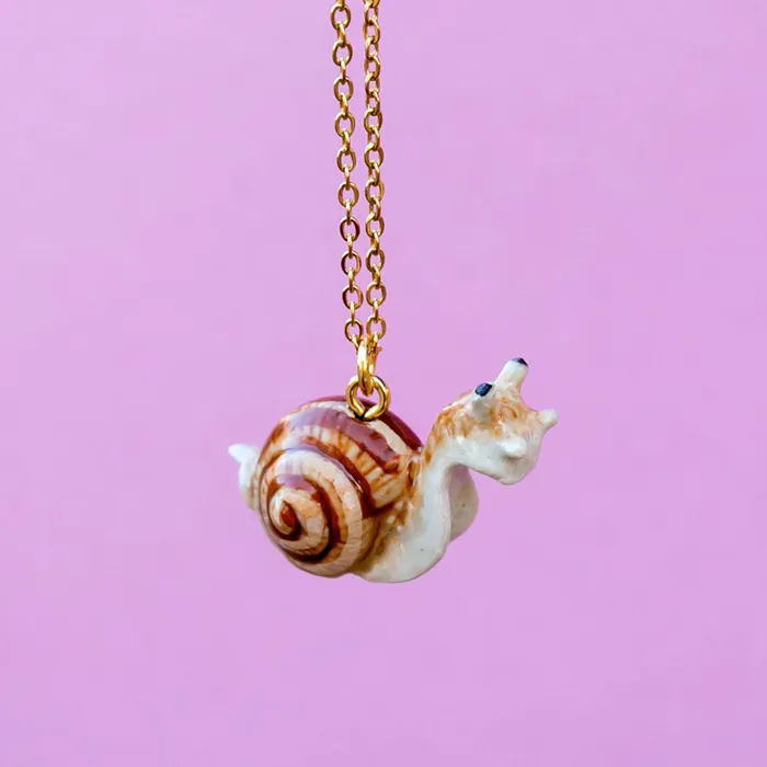 Snail Necklace Camp Hollow Necklaces Snail Necklace Camp Hollow Necklaces