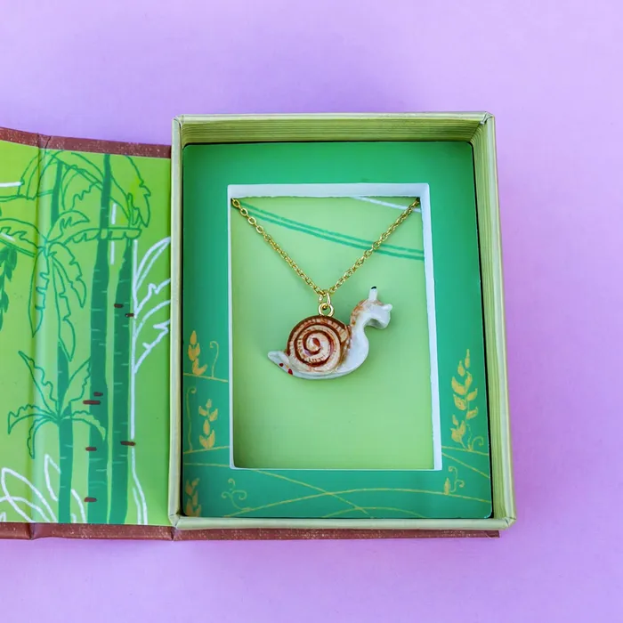 Snail Necklace Camp Hollow Necklaces Snail Necklace Camp Hollow Necklaces