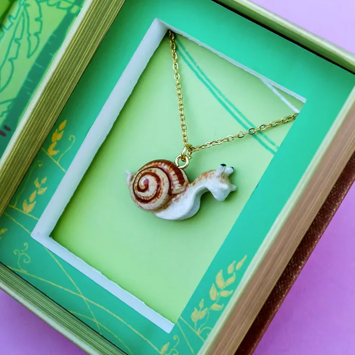 Snail Necklace Camp Hollow Necklaces Snail Necklace Camp Hollow Necklaces