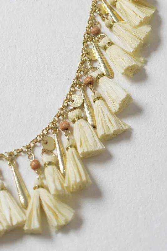 Solid Tassel Chain Fashion Necklace Leto Accessories Necklaces