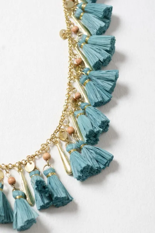 Solid Tassel Chain Fashion Necklace Leto Accessories Necklaces