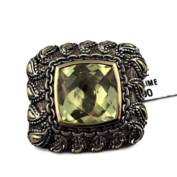 STA Necklaces Argendor Lime Quartz Designer Pendant in 925 Sterling Silver with 18KY Gold Accents New item ARI003LQ STA Necklaces Argendor Lime Quartz Designer Pendant in 925 Sterling Silver with 18KY Gold Accents New item ARI003LQ