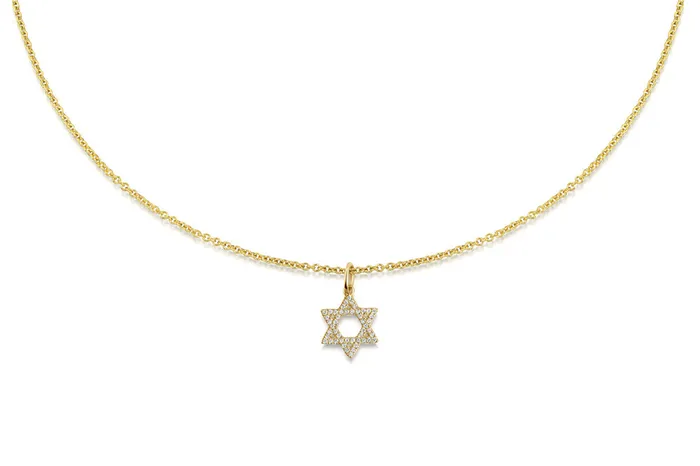 STAR OF DAVID NECKLACE LEO MATHILD Necklaces