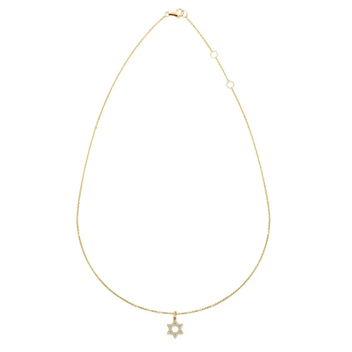 STAR OF DAVID NECKLACE LEO MATHILD Necklaces