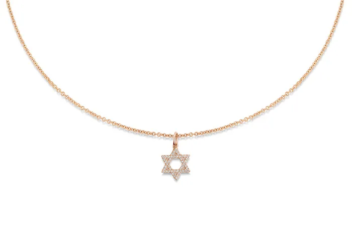 STAR OF DAVID NECKLACE LEO MATHILD Necklaces
