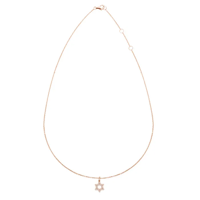 STAR OF DAVID NECKLACE LEO MATHILD Necklaces