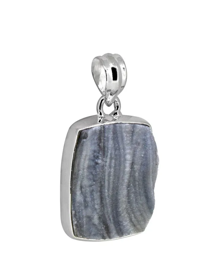 YoTreasure Necklaces 1 34 Desert Druzy Quartz gemstone chain Pendant